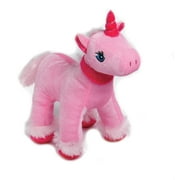 Veil Entertainment Magical Fairytale Unicorn 10.5" Plush Animal, Pink