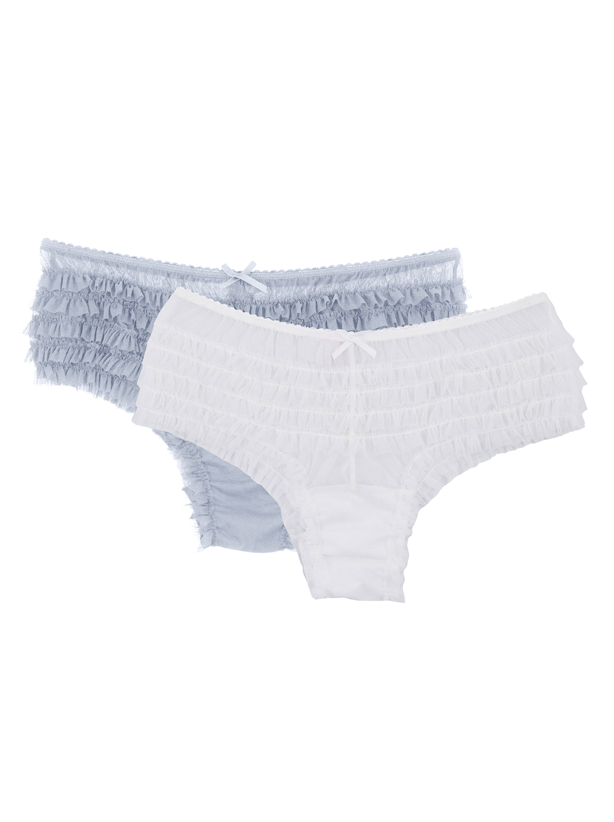 Rainbow Mesh Ruffle Panty main image 0