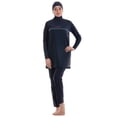 thumbnail image 1 of Veilkini Muslim Swimsuit for Women, Long-Sleeved, Regular Fit (Navy) - Medium, 1 of 1