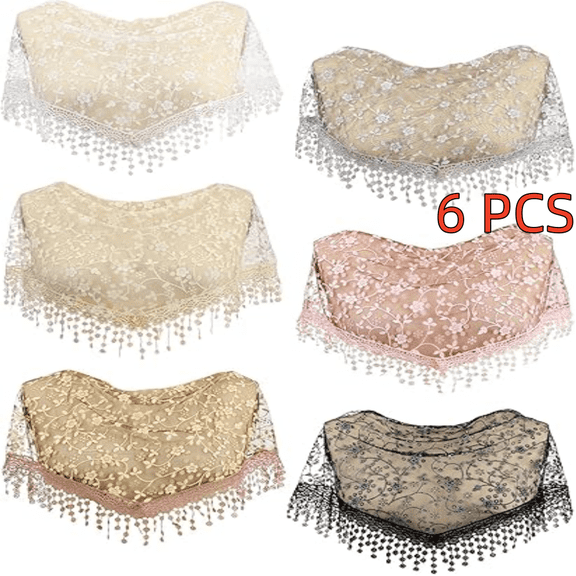 Veils for Church Catholic Mass Veils for Women Catholic Lace Triangle Mantilla chapel Floral Tulle Scarf