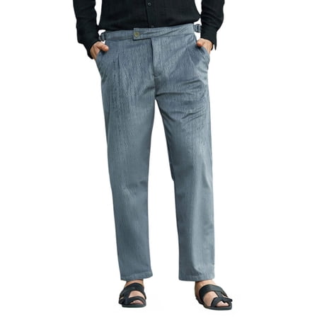 Veined Tailored Trousers