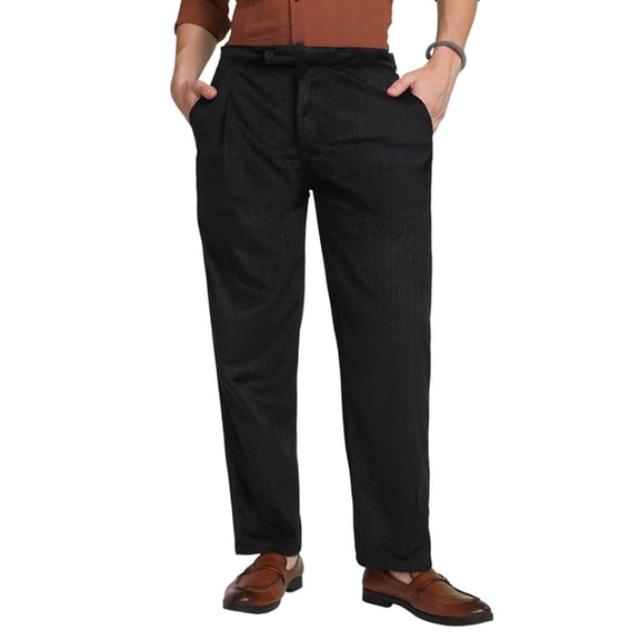 Veined Tailored Trousers