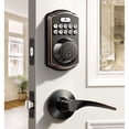 thumbnail image 1 of Veise Keyless Entry Door Lock with Handle, Electronic Keypad Deadbolt, Smart Door Lock, Oil Rubbed Bronze, 1 of 8