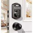 thumbnail image 1 of Veise Keyless Entry Door Lock with  Knobs,  Electronic Backlit Keypad Deadbolt with Handle Set, Auto Lock, Easy Installation, Oil-Rubbed Bronze, 1 of 8