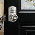 thumbnail image 1 of Veise Keypad Door Knob Lock, Keyless Entry Digital Lock for Front Door & Bedroom, Aluminum Metal Satin Nickel, 1 of 8