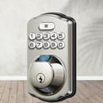 thumbnail image 1 of Veise Fingerprint Smart Lock, Keyless Entry Electronic Deadbolt Lock, Electric Door Locks Keypad, Satin Nickel, 1 of 8