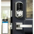 thumbnail image 1 of Veise Smart Lock with 2 Lever Handle Set, App Control Keyless Entry Deadbolt, Electronic Keypad, 1 of 8