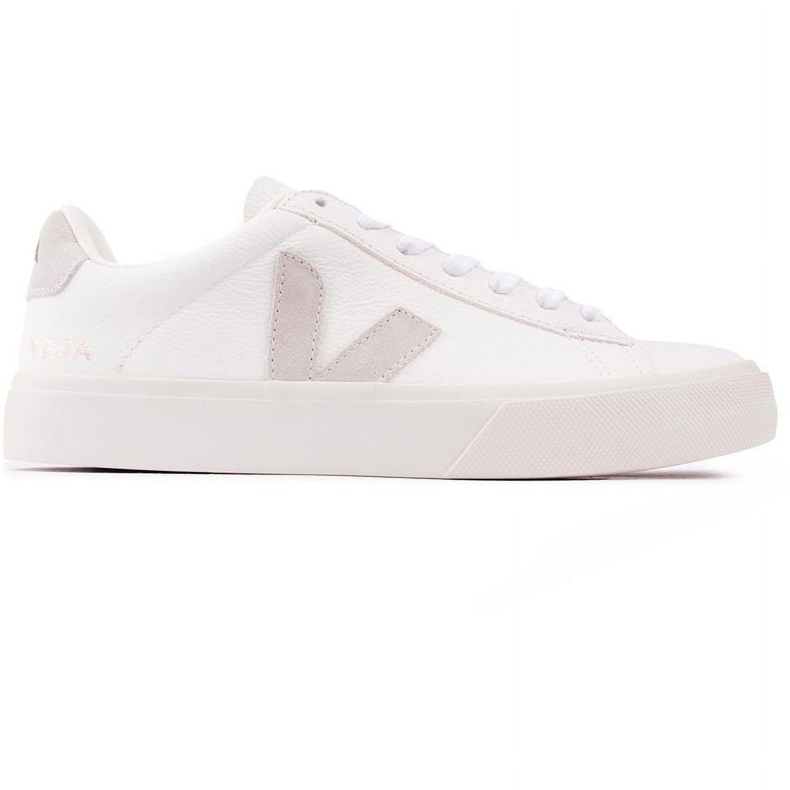 靴 VEJA CAMPO CHROMEFREE LEATHER Veja Campo Chromefree Leather Trainers in Extra White