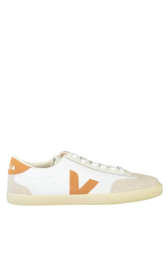 Volley Canvas Low-Top Sneakers, Brand Size 40 ( US Size 7 )