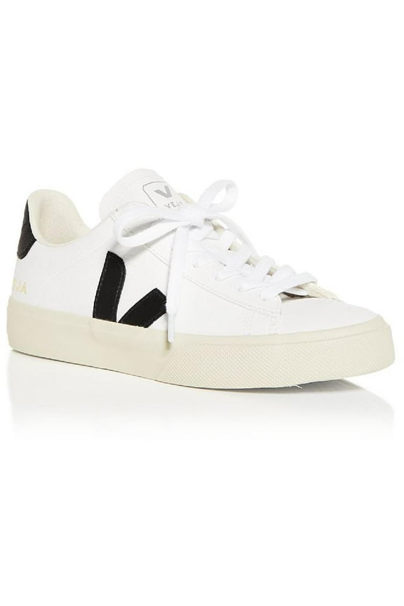 Womens Campo Leather Lace Up Casual and Fashion Sneakers