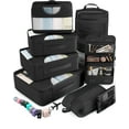 thumbnail image 1 of VEKEN 8 Set Packing Cubes for Travel, Beach Vacation Essentials Accessories, Suitcase Organizer Bags for Luggage with Hanging Toiletry & Shoe Bag, Birthday Gifts for Women Mom Her, 1 of 11