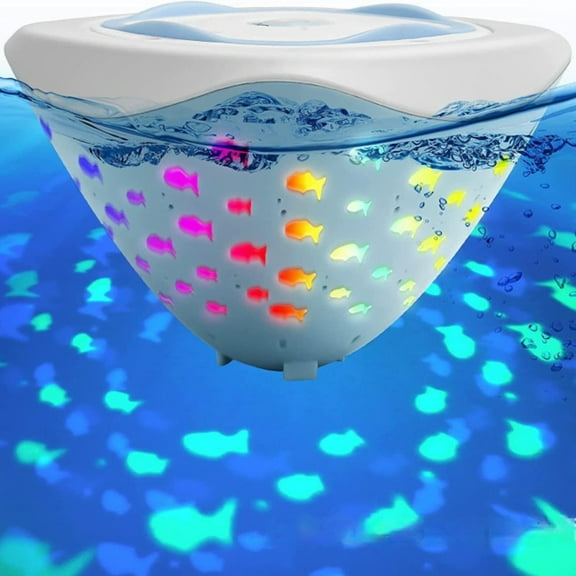 Vekome LED Bathtub Pool Light Underwater Decoration Ambient Light Baby Bath Lights