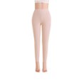thumbnail image 1 of Vekome Leggings for Women High Waisted Yoga Pants Seamless Solid Lightweight Running Tights Beige L, 1 of 2