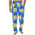 thumbnail image 1 of Vekome Men's Lightweight Lounge Pants Big and Tall Elastic Waist Pants with Drawstring Straight Leg Casual Trousers Graphic Loose Bottoms Pockets, 1 of 5
