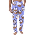 thumbnail image 1 of Vekome Mens Pants Bottoms Big and Tall Elastic Waist Pants with Drawstring Lightweight Straight Leg Casual Trousers Graphic Loose Pant Pockets, 1 of 5
