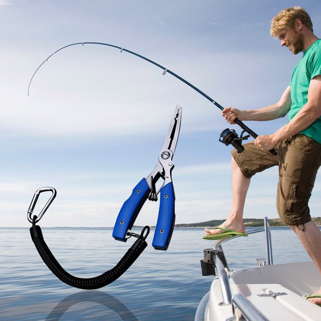 Vekome Multi Functional Stainless Steel Fishing Pliers for Removing