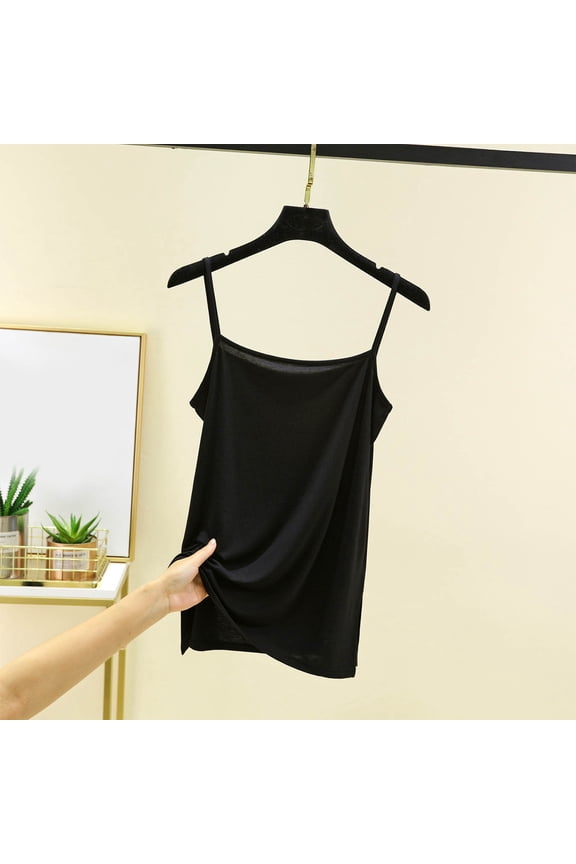 Plus Size Tank Tops for Women Sleevelss Plus Size Shirts Loose Square Neck Casual Tee Shirts Solid Color Summer Pullover Tops