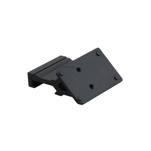Vekt Defense TEK Red Dot Sight Offset Picatinny Mount, Black