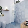 thumbnail image 1 of Vela 35.5 in x 78 in Glass Shower Panel - Single Fixed Panel, 1 of 7