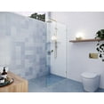 thumbnail image 1 of Vela 39 in. x 78 in. Glass Shower Panel Single Fixed Panel, 1 of 7
