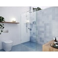 thumbnail image 1 of Vela 46 in. x 78 in. Glass Shower Panel Single Fixed Panel, 1 of 7