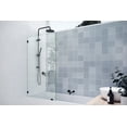 thumbnail image 1 of Vela 58.25" x 34" Frameless Shower Bath Fixed Panel, 1 of 7