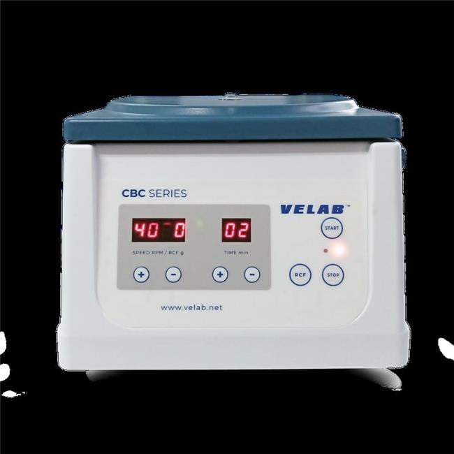 Velab VE-4000 Digital Tabletop Centrifuge for 8 Tubes - 4K RPM