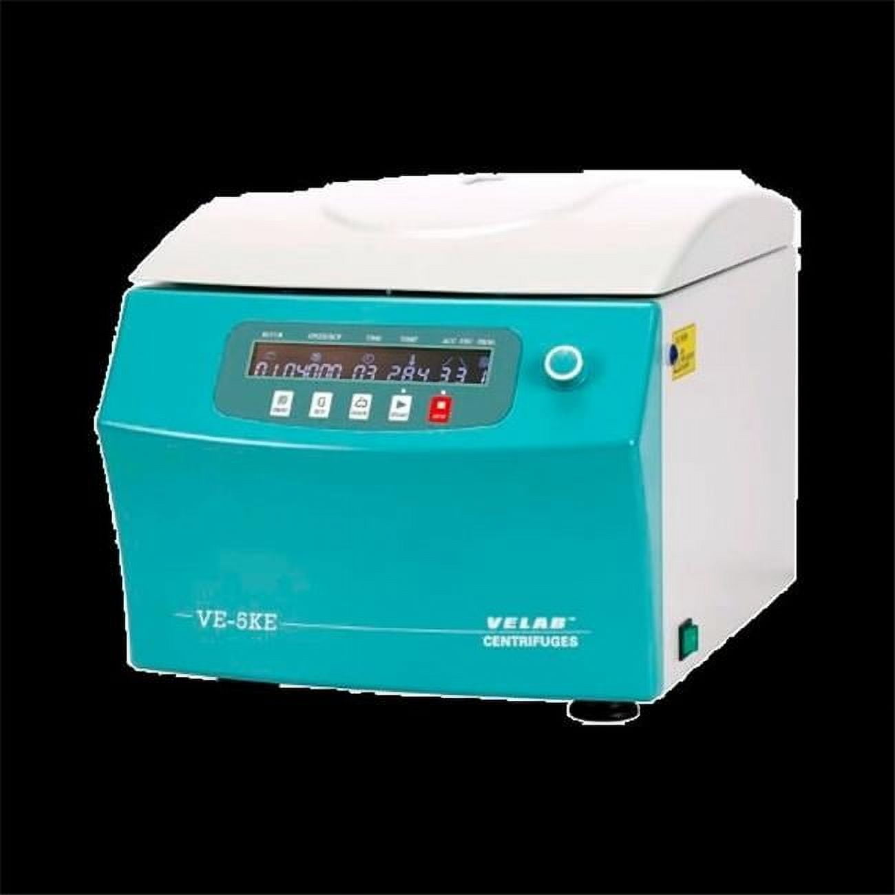 Velab VE-5kE 2-5ml x 40, 15 ml x 16 & 50 ml x 8 Variable Speed 5K RPM Benchtop Centrifuge