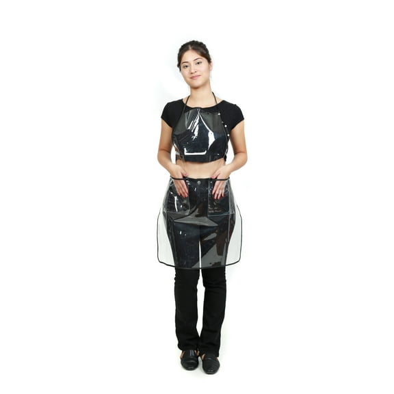 Velaly Waterproof Apron in Transparent for Men and Women