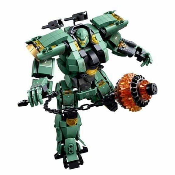 Velance Mech Robot Armored Building Blocks Set, Warrior City Action Mech Building Toy Kit, Mecha Robot Building Block Model for Kids & Adults, Birthday, Christmas Day Gift(542 Pcs)