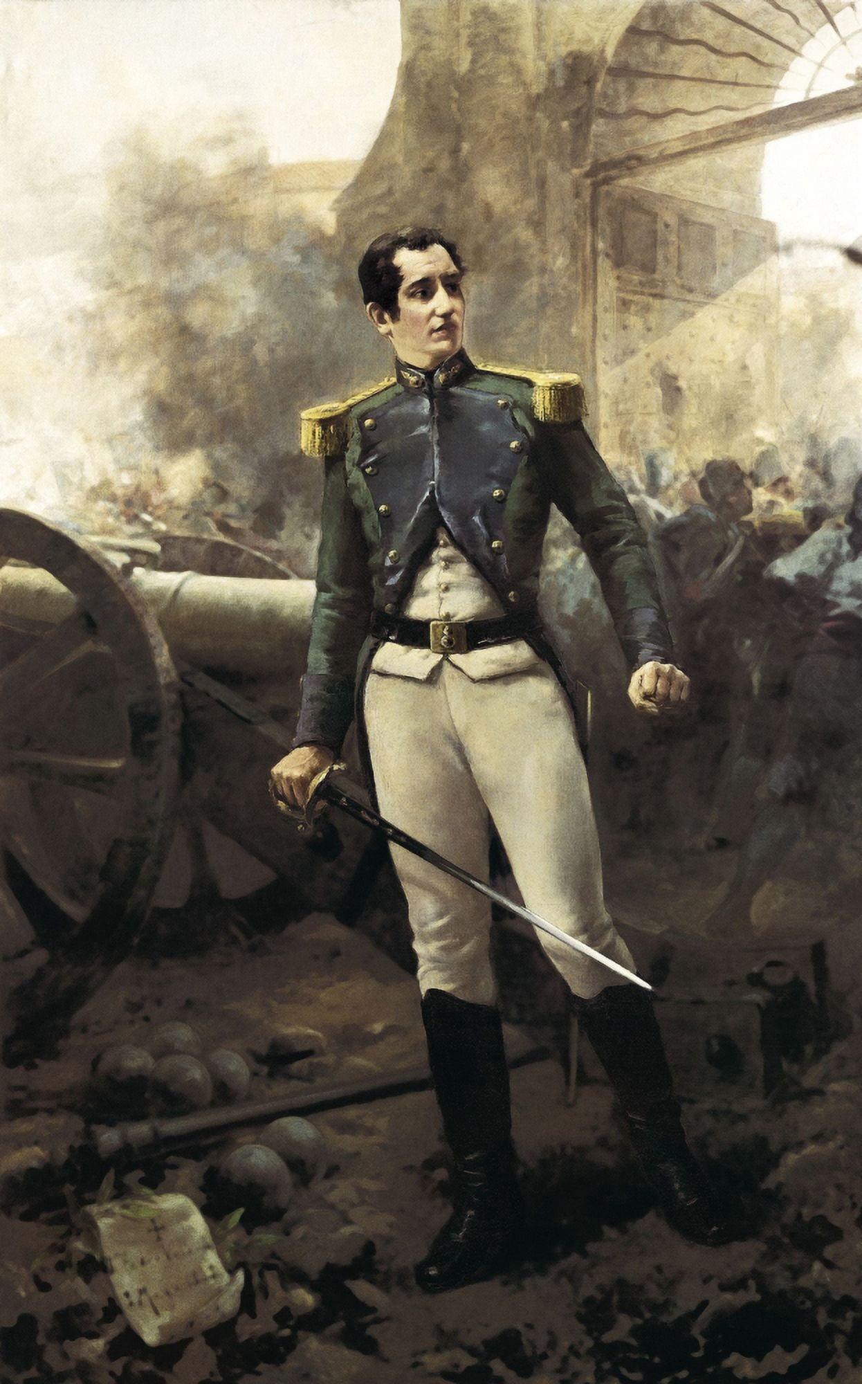 Velarde Y San Juanpedro (1779-1808) Canvas Art - (24 x 36)