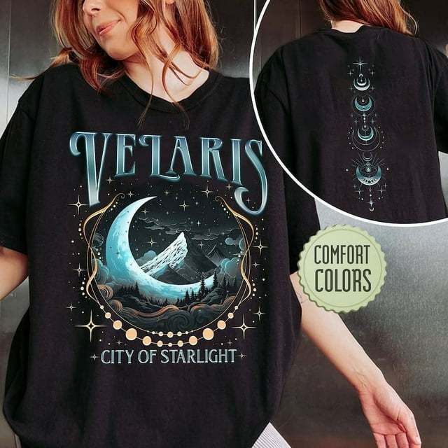Velaris ACOTAR Comfort Colors Shirt Velaris City Of Starlight The