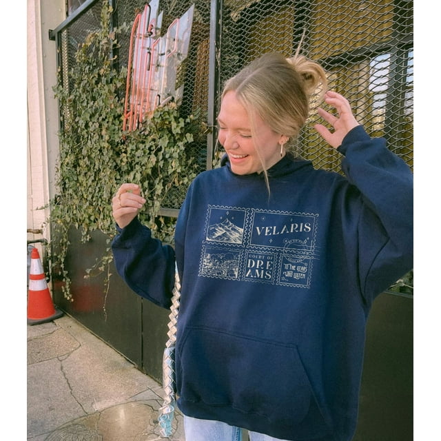 Velaris ACOTAR Hoodie To The Star Who Listen Court Of Dreams Night
