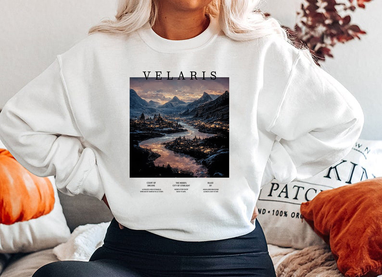 Velaris ACOTAR Inspired Shirt, Merch City of Starlight Court of Dream