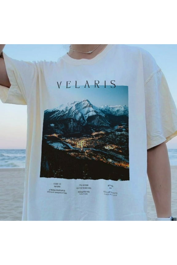 Velaris Acotar Inspired Shirt - Merch City Of Starlight Court Of Dream Merch Sarah J Maas Licensed Throne Of Glass Tog Crescent City T-Shirt Unisex S-5XL Hot Trending Shirt, Vintage Birthday Gift