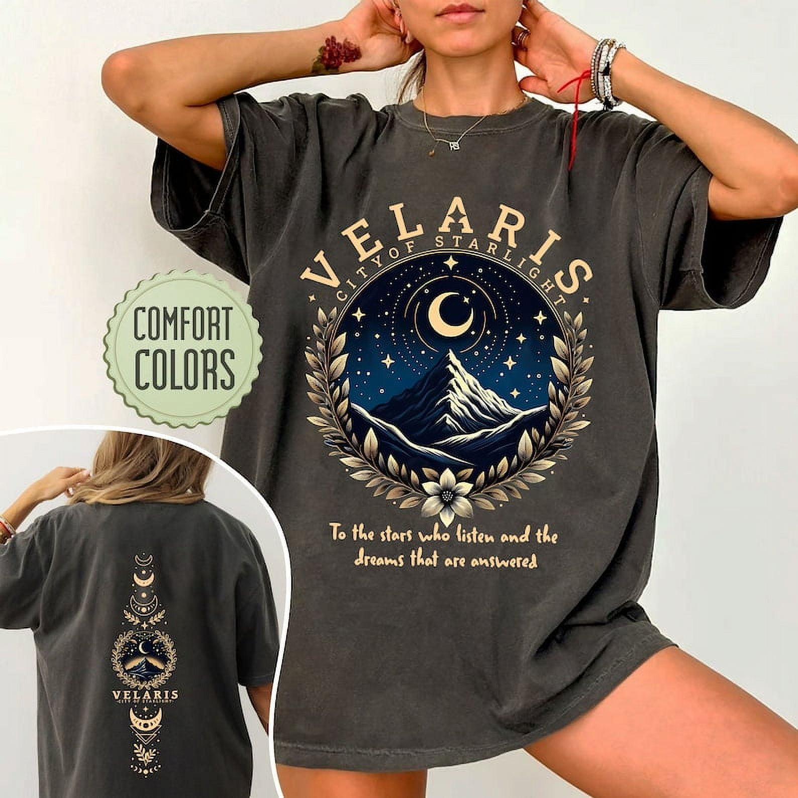 Velaris City Of Starlight ACOTAR Two-Sided Shirt, The Night Court Shirt ...