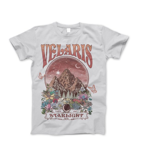 Velaris City of Starlight T- Shirt, Velaris Tshirt, The Night Court Tee, Gift for Her, House of Wind Book Tee Top