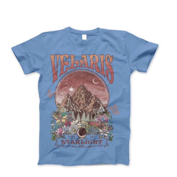 Velaris City of Starlight T- Shirt, Velaris Tshirt, The Night Court Tee, Gift for Her, House of Wind Book Tee Top