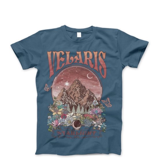 Velaris City of Starlight T- Shirt, Velaris Tshirt, The Night Court Tee, Gift for Her, House of Wind Book Tee Top