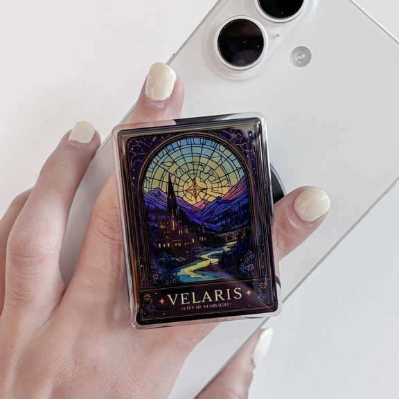 Velaris Magsafe Phone Grip, Popsocket Phone Holder | Magnetic Phone Case Grip | Aesthetic Gifts For Book Lovers