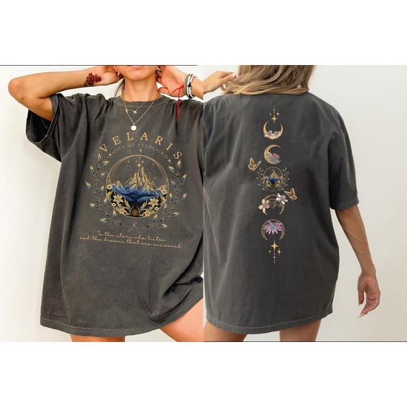 Velaris Shirt, Thorns and Roses Court of Dreams Shirt, Acotar Shirt, Night Court Acotar, Sarah J Maas L076