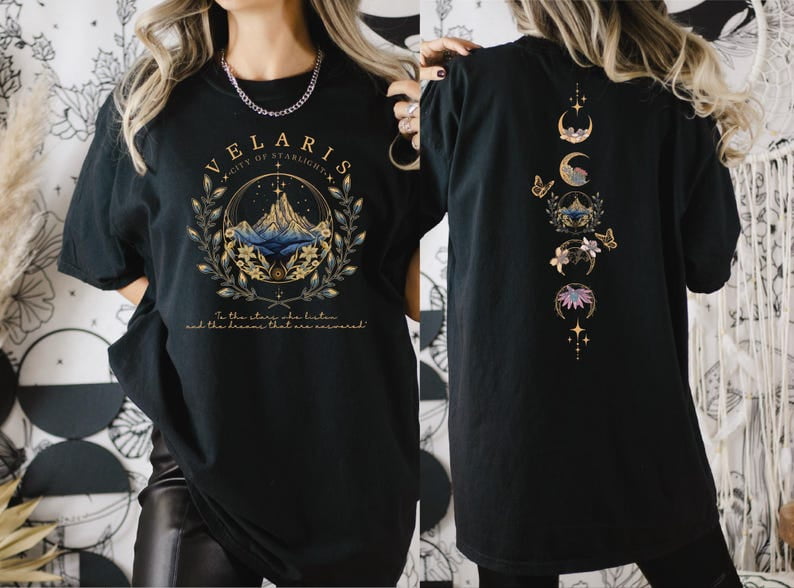 Velaris Shirt, Thorns and Roses Court of Dreams Shirt, Acotar Shirt