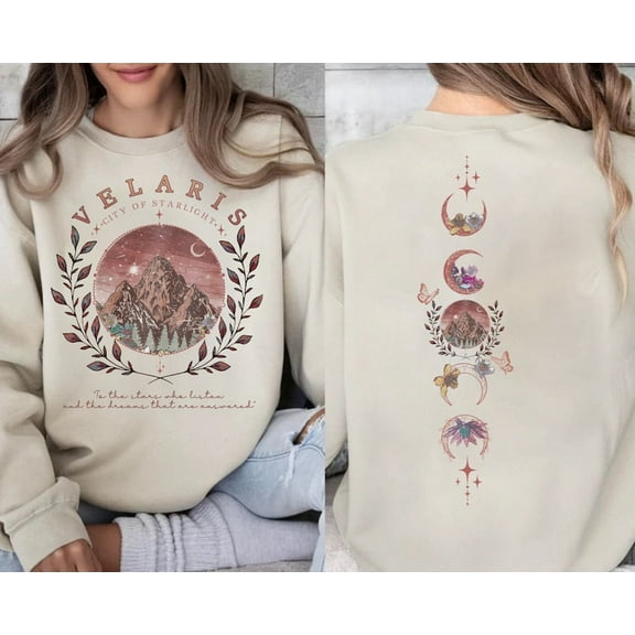 Velaris Sweatshirt, Velaris City Of Starlight Sweatshirt, The Night Court Shirt,SJM Merch Shirt, City of Starlight Sweater, ACOTAR Shirt