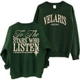 thumbnail image 1 of Velaris to The Stars Who Listen ACOTAR Sweatshirt - Night Court Rhysand Feyre Bookish Sweater, 1 of 6