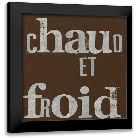Velasquez, Deborah 12x12 Black Modern Framed Museum Art Print Titled - French Laundry III