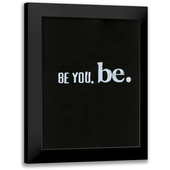 Velasquez, Deborah 12x14 Black Modern Framed Museum Art Print Titled - Be Beautiful III