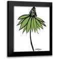 thumbnail image 1 of Velasquez, Deborah 15x18 Black Modern Framed Museum Art Print Titled - Graphic Cone Flower II, 1 of 5