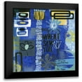 thumbnail image 1 of Velasquez, Deborah 20x20 Black Modern Framed Museum Art Print Titled - When I Saw You VI, 1 of 5