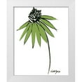 thumbnail image 1 of Velasquez, Deborah 20x24 White Modern Wood Framed Museum Art Print Titled - Graphic Cone Flower I, 1 of 4