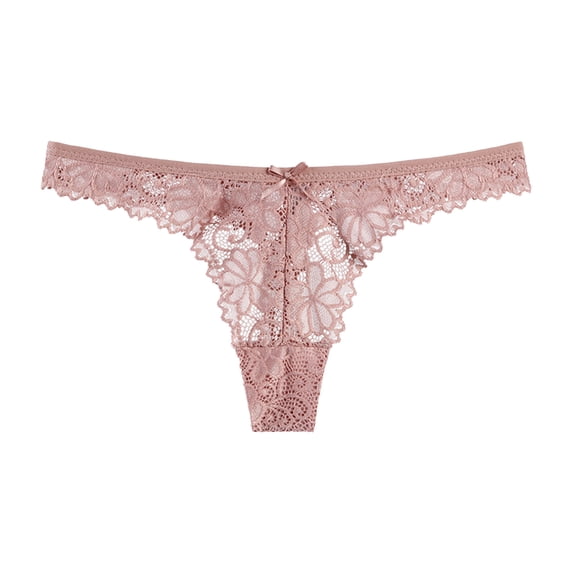 Velaura Cut Panties for Women Pack Vibrating Pantie's with Control Women's Briefs Women Panties Thongs Pack Cute Panties for Women Women 1 Piece Panties Floral Lace Bow Back Panty Transparent